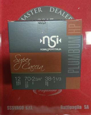 NOBEL SUPER CACCIA 38 LD 4\7 MIX CAL.12 PZ.25