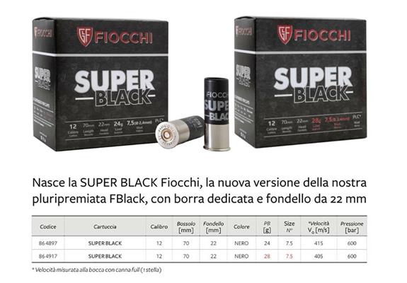 SUPER BLACK 24GR CAL.12