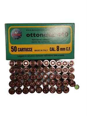 CARTUCCE FLOBERT EUROCOM CAL.8 OTTONE PB.7PZ.50