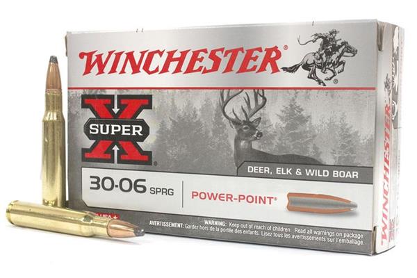 COLPI 30.06 WINCHESTER POWER POINT 165 GR.