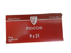 COLPI FIOCCHI 9X21 GR.124 FMJ cf.50