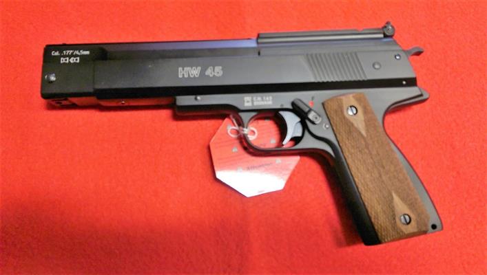 PISTOLA 4.5 ARIA PREC. HW45 WEIHRAUCH